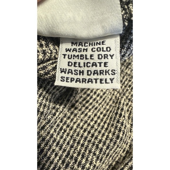 Alfred Dunner 3Pc Petite 12 USA Blazer Skirt Pants Textured 2-Tone Classic VTG - Picture 14 of 16